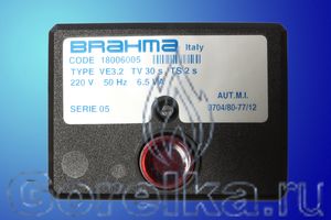   BRAHMA VE3.2. CODE 18006005
 TV 30s
 TS 2s 
 220 V, 50 Hz, 6.5 VA
SERIE 05