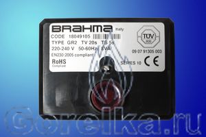   BRAHMA GR2. CODE 18049105
 TV 20s
 TS 5s 
 220-240 V, 50-60Hz, 8VA
SERIES 10
